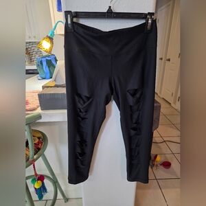 90 Degree By Reflex Black Active Leggings